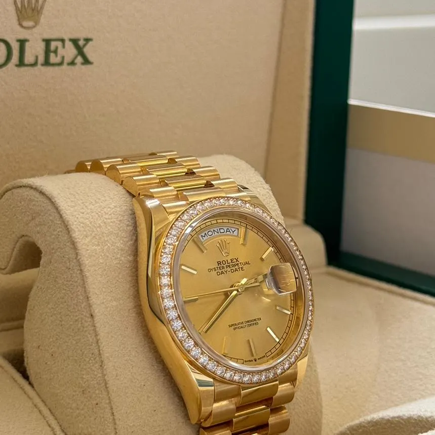 【Super Clone】ROLEX   Day-Date M128348RBR-0026 36mm