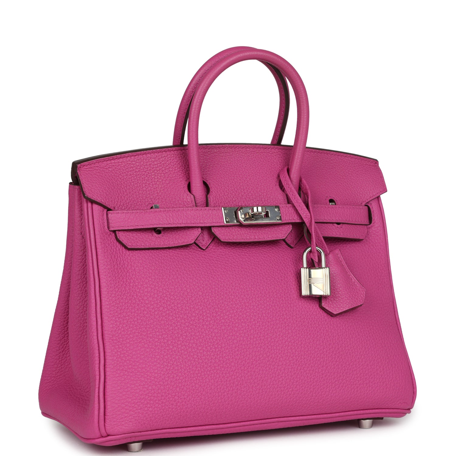 Hermès Birkin 25 Rose Pourpre Togo Palladium Hardware