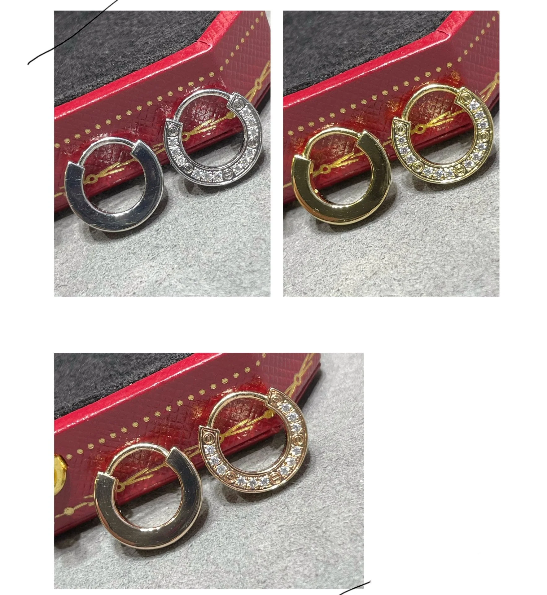 Regalia jewelryLOVE DIAMOND EARRINGS