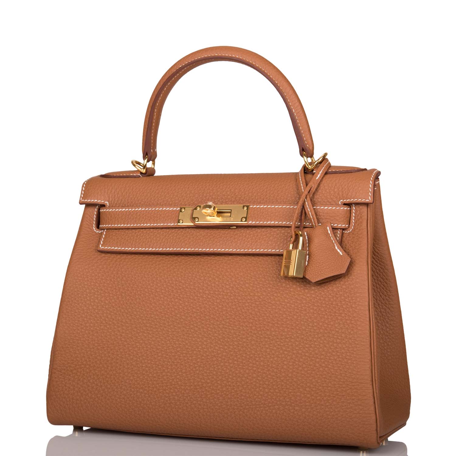 Hermès Kelly Retourne 28 Gold Togo Gold Hardware