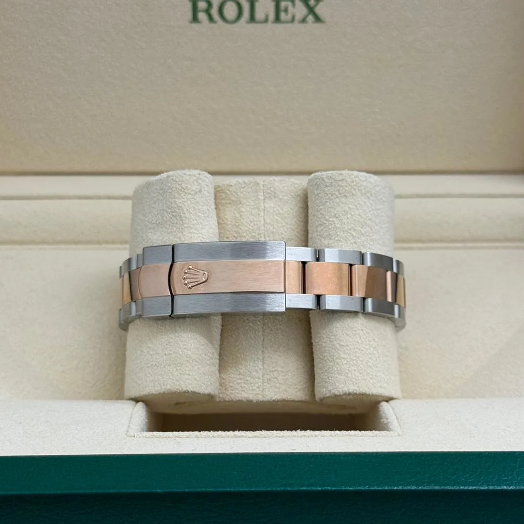 【Super Clone】RLX Datejust m278241-0031/0032 31mm  Silver Floral Motif Dial Oyster Bracelet Watch