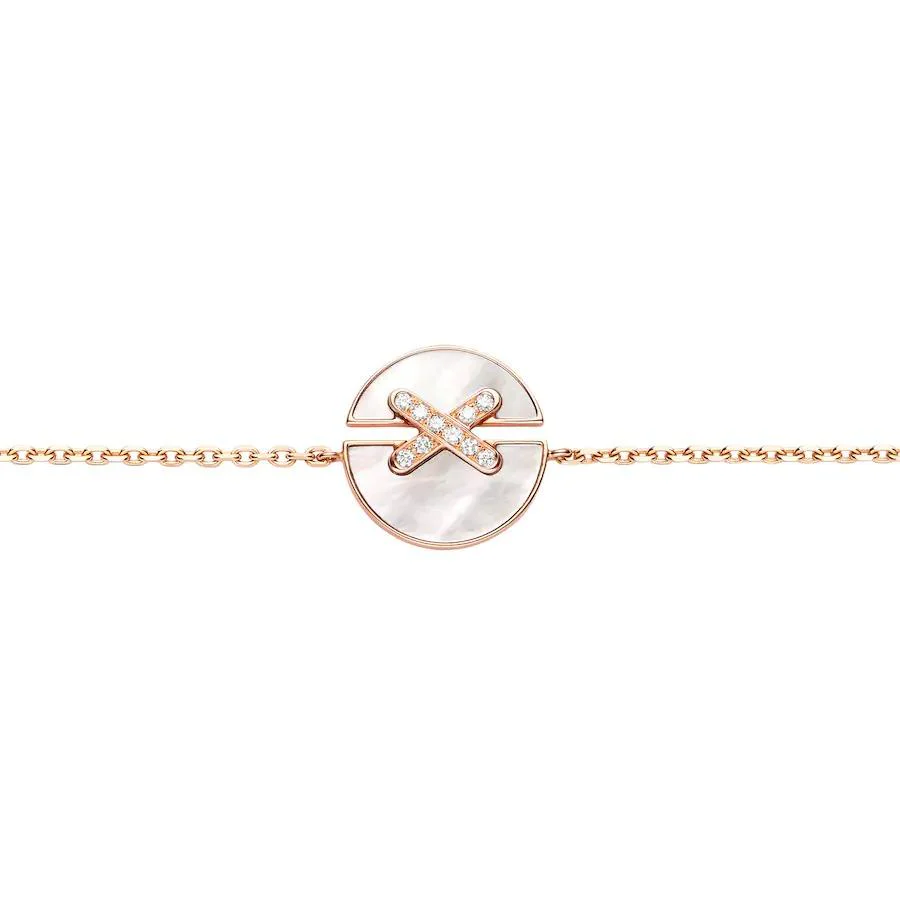 Regalia jewelryJEUX DE BRACELET MOP PINK GOLD DIAMONDS