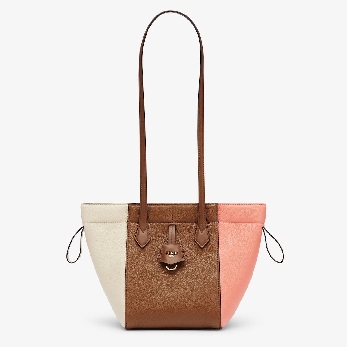 Fendi Origami Mini Multicolour Leather Mini Bag That Can Be Transformed