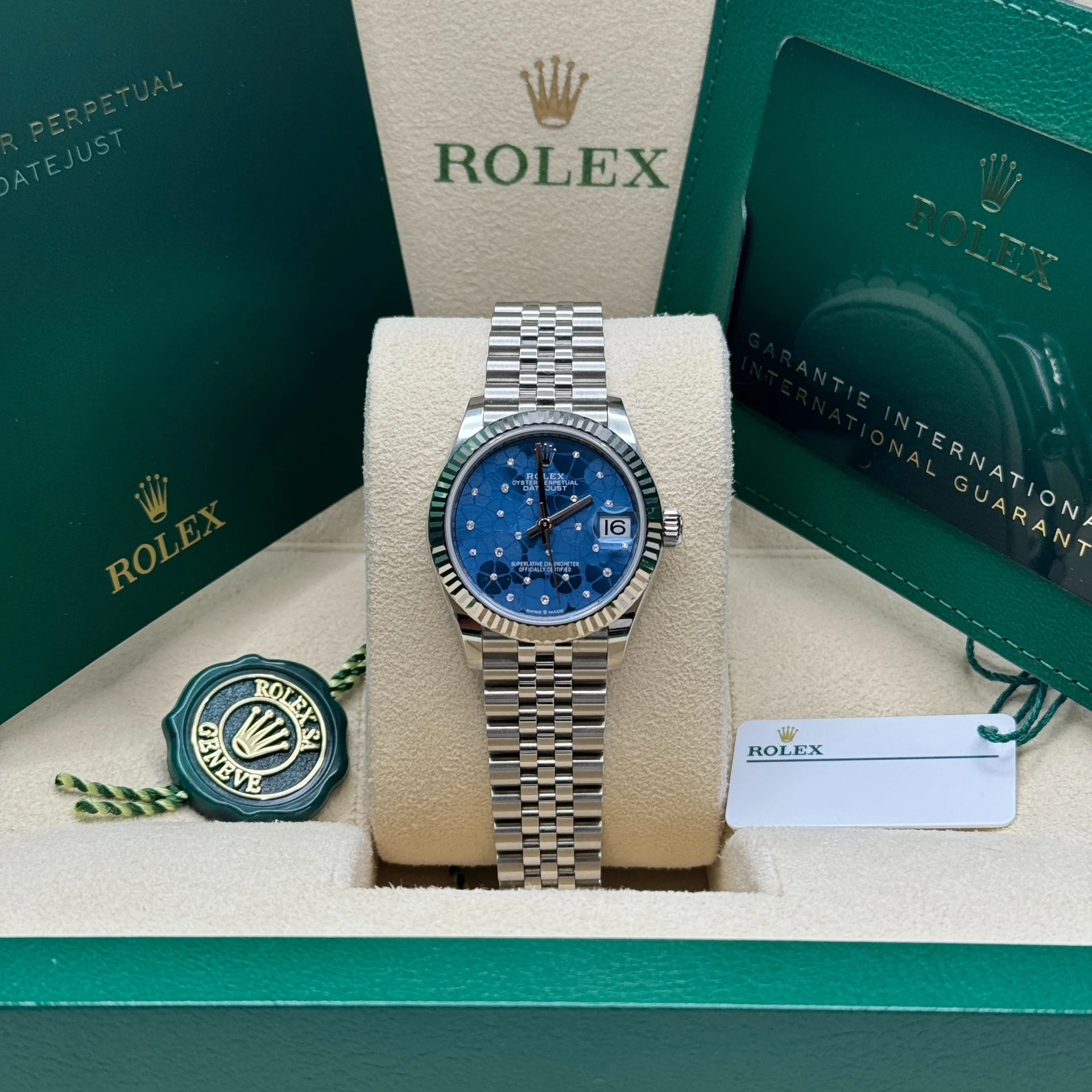 【Super Clone】ROLEX Datejust m278274-0035/0036 Azzurro Blue Dial Oyster Watch