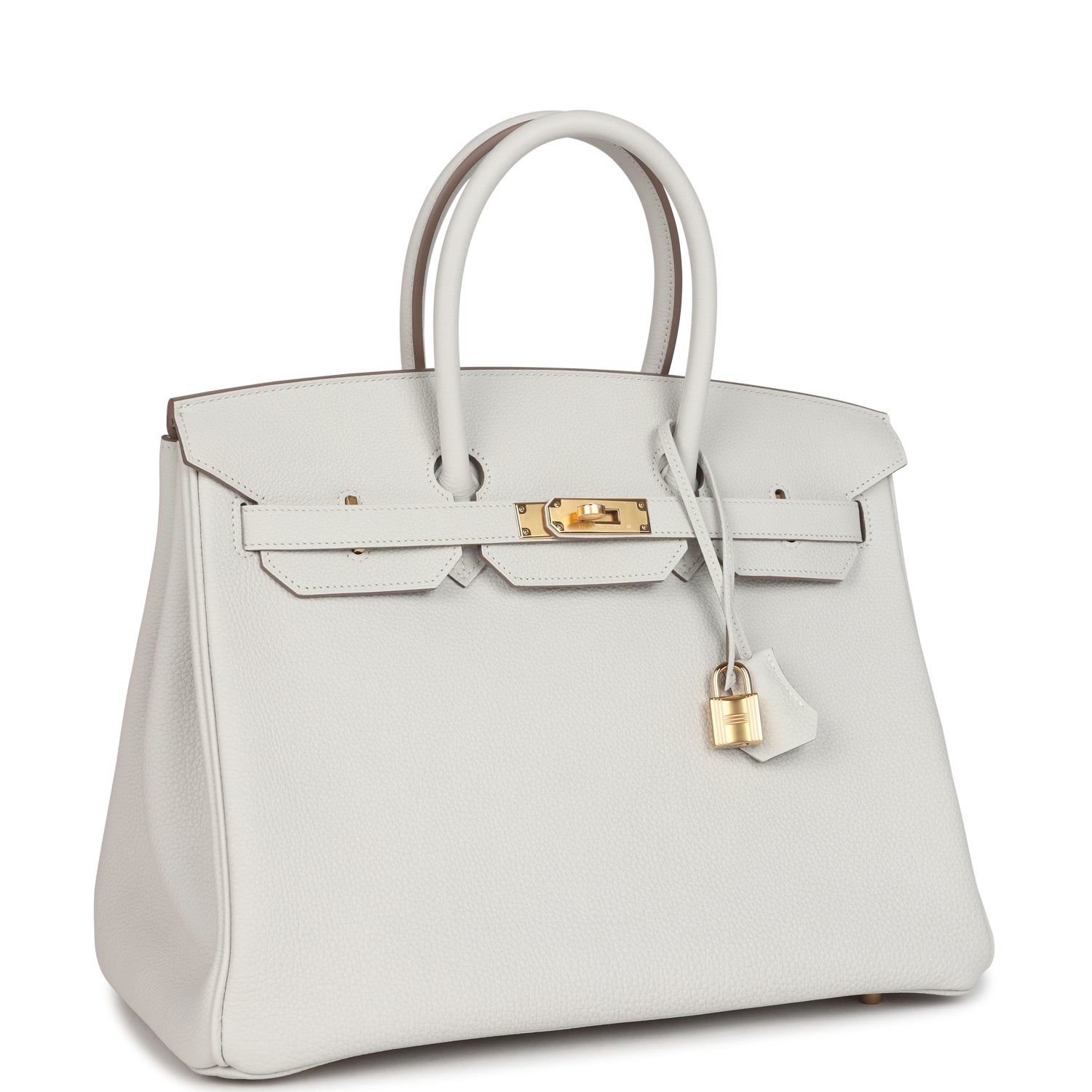 Hermès Birkin 35 Gris Pale Togo Gold Hardware