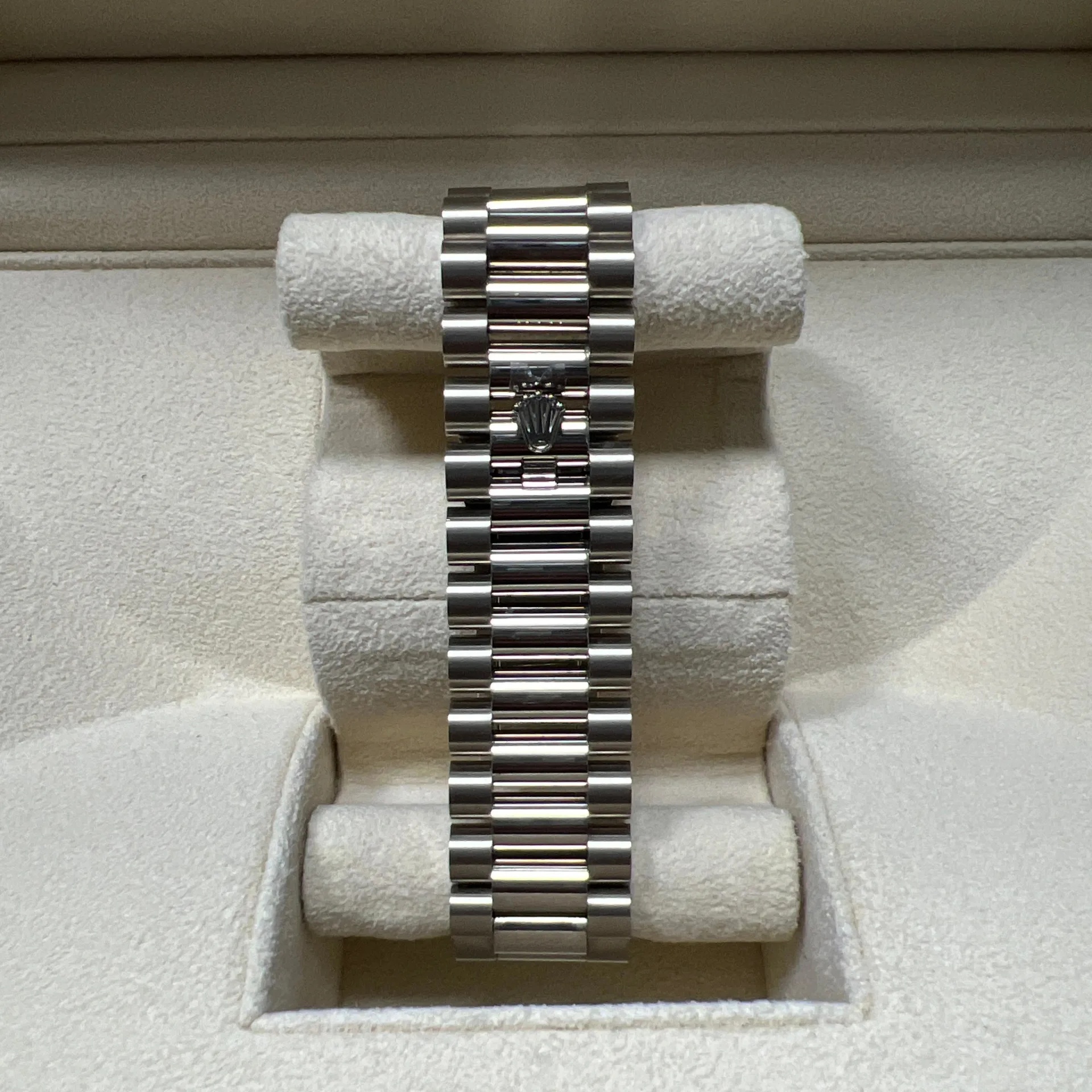 【Super Clone】ROLEX  Day-Date 40mm 228349RBR-0003 Bright Black Dial President Bracelet