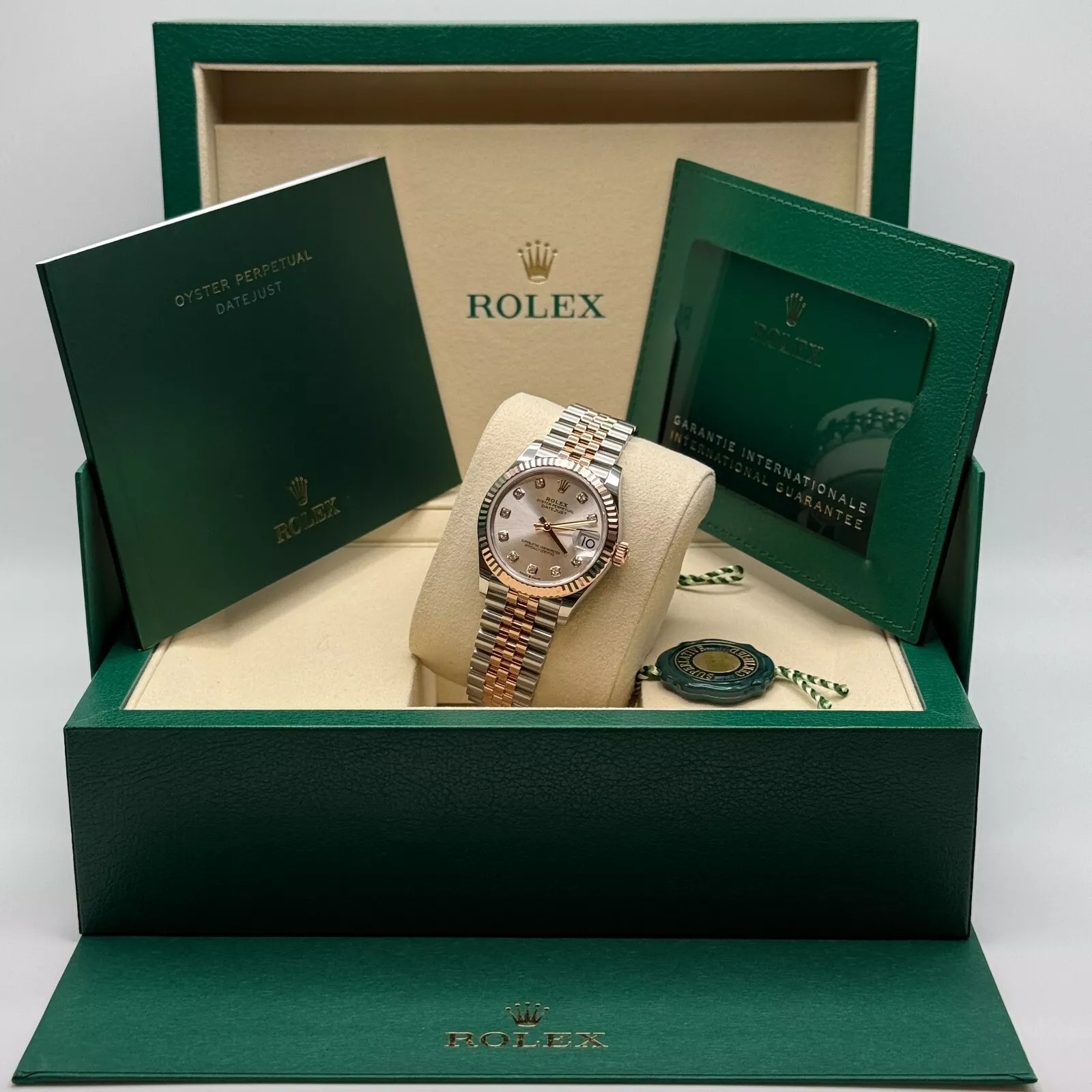 【Super Clone】RLX Datejust m278271-0015/0016 Silver 31mm Dial Oyster Bracelet Watch