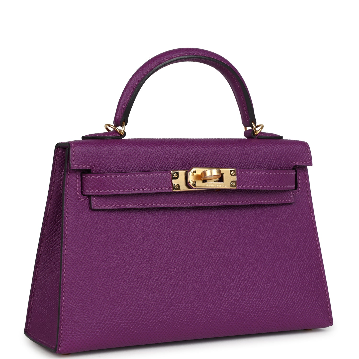 Hermès Kelly Sellier 20 Anemone Epsom Gold Hardware