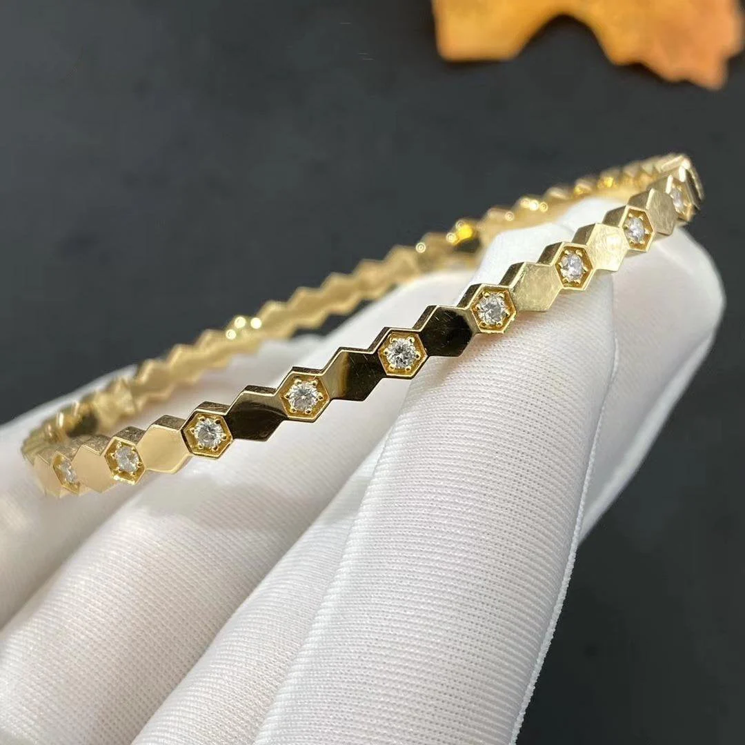 Regalia jewelryBEE LOVE GOLD DIAMOND BRACELET