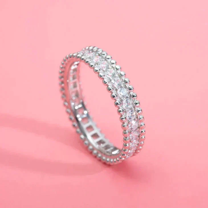 Regalia jewelryPERLEE DIAMOND SILVER RING