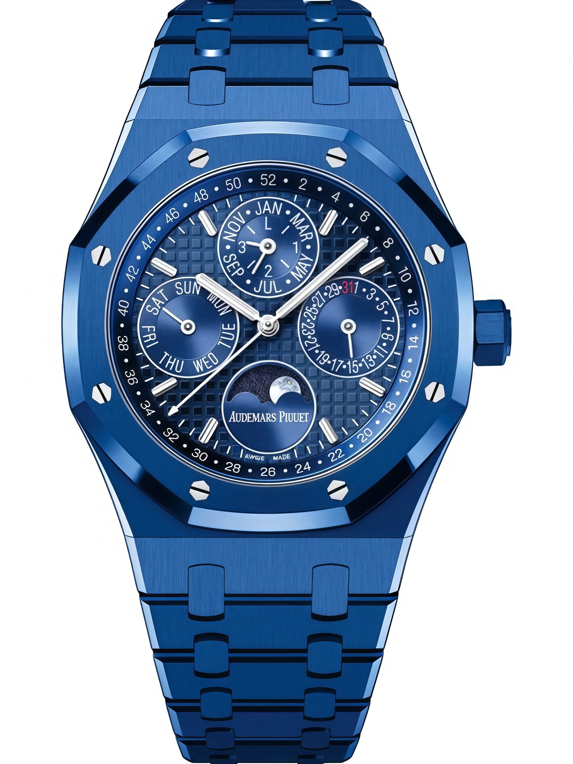 Royal Oak Perpetual Calendar Blue ceramic