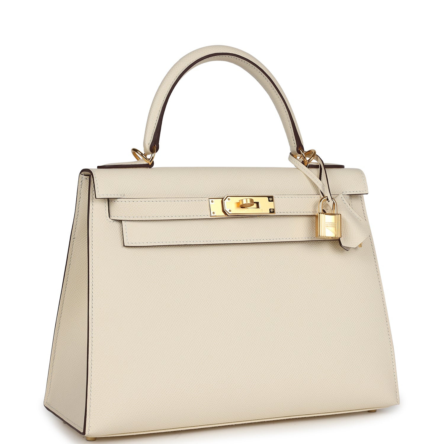 Hermès Kelly Sellier 28 Nata Epsom Gold Hardware