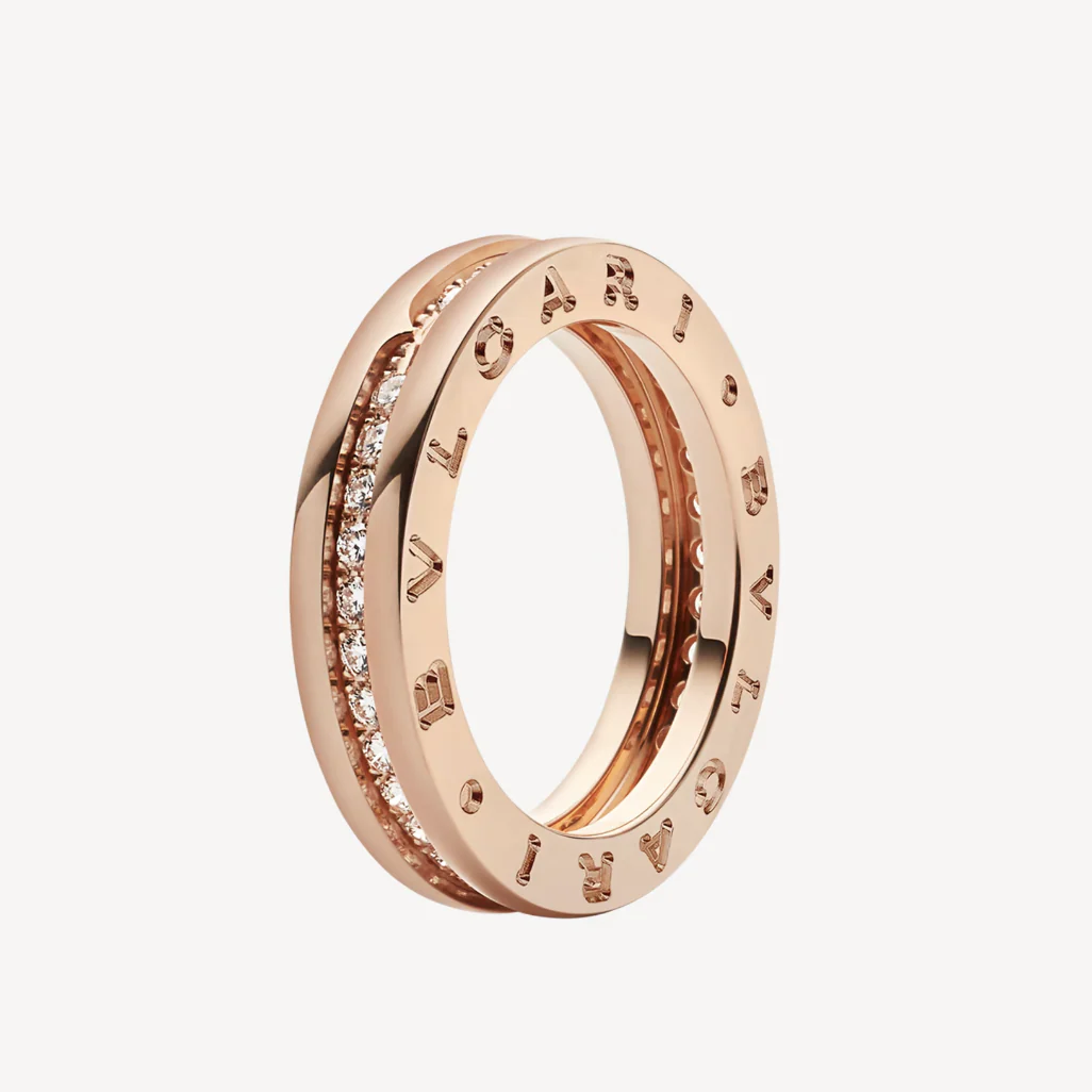 Regalia jewelryZERO 1 ONE-BAND PAVED DIAMONDS ON THE SPIRAL RING