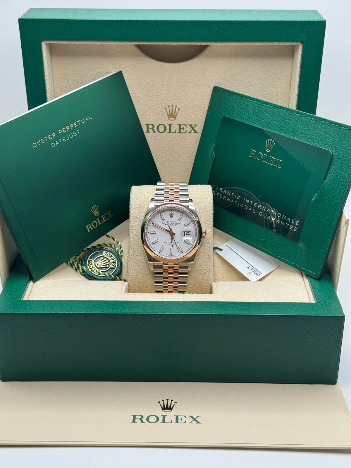 【Super Clone】ROLEX  Datejust 36mm 126201 White Dial Jubilee Bracelet Watch