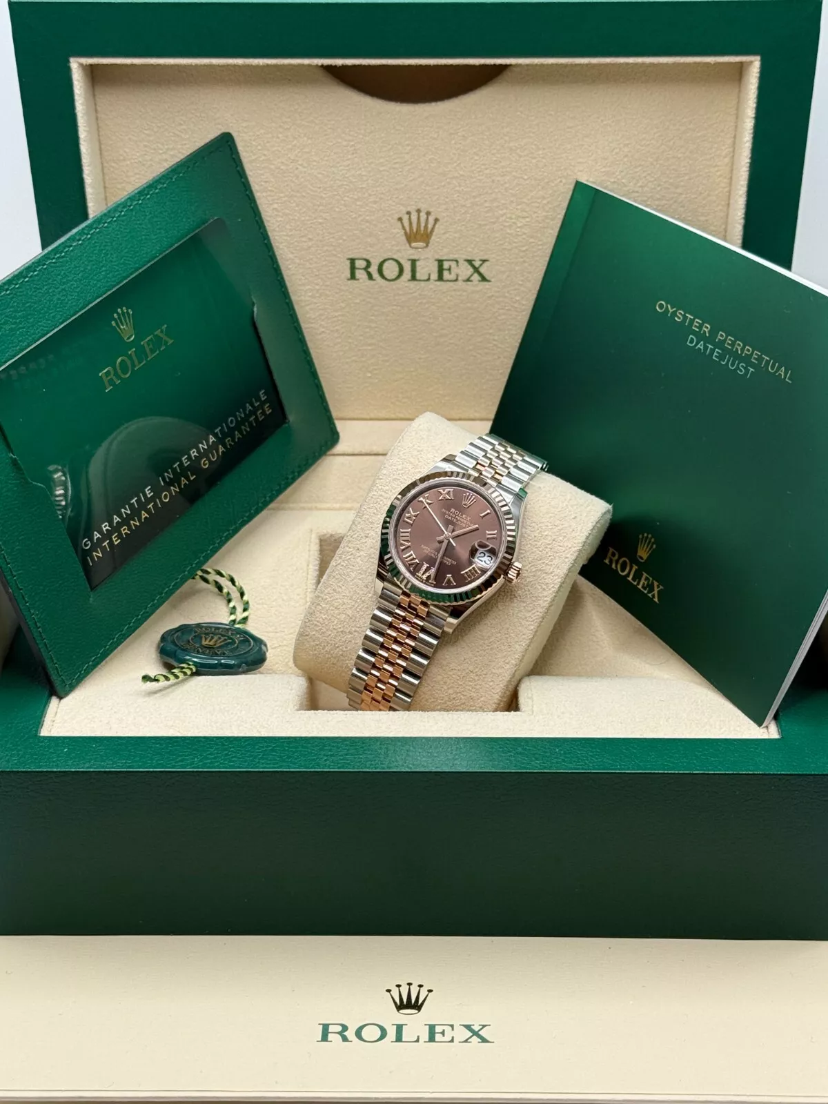 【Super Clone】ROLEX Datejust m278271-0003/0004 Chocolate 31mm Dial Oyster Bracelet Watch