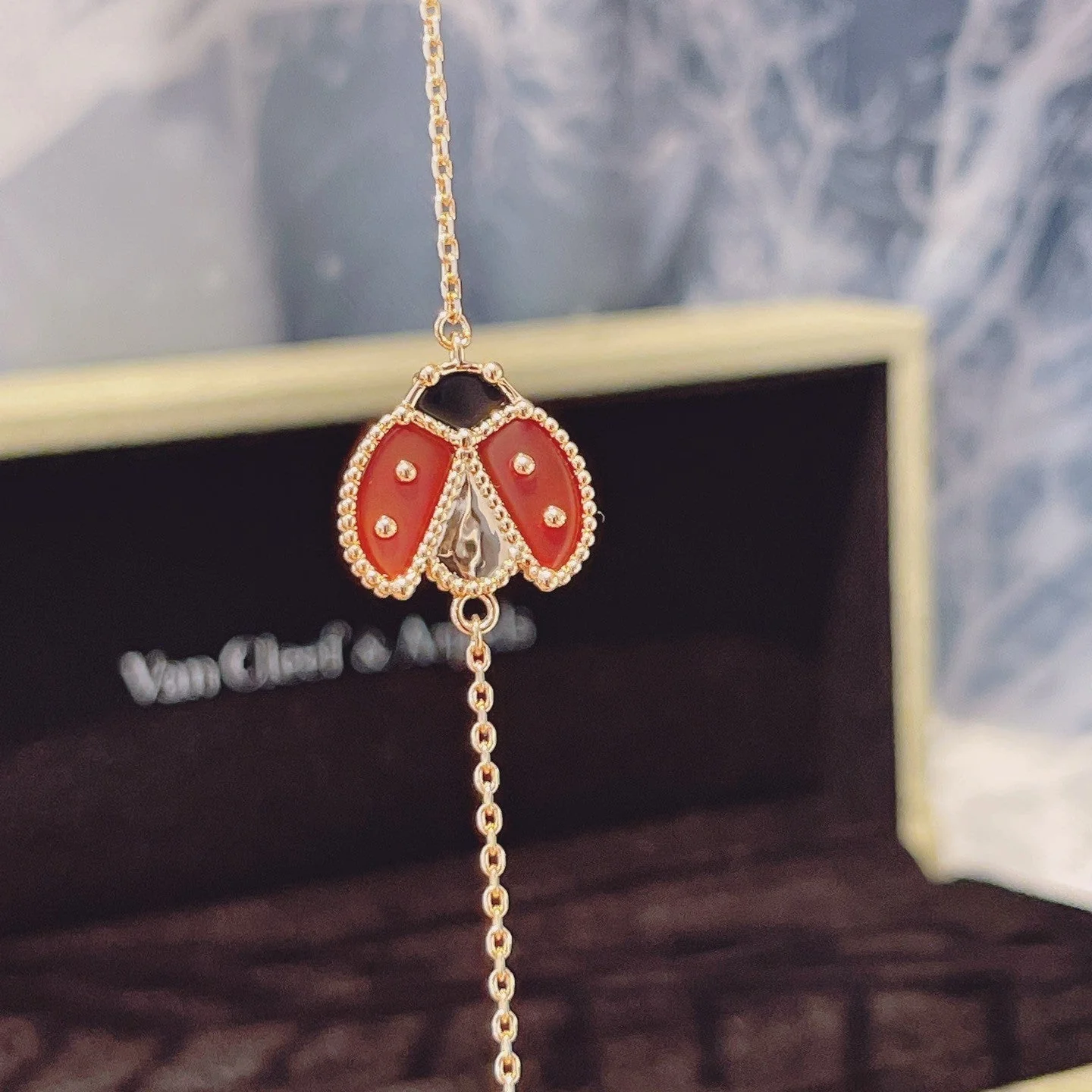 Regalia jewelryLUCKY SPRING 1 MOTIF PINK GOLD BRACELET