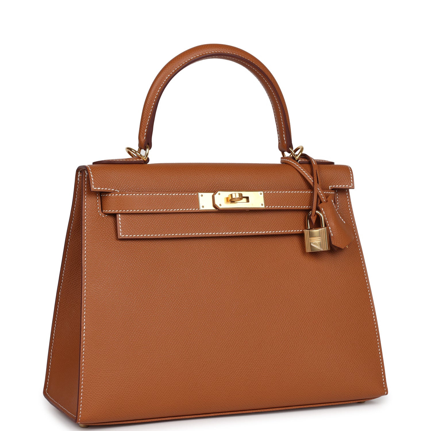 Hermès Kelly Sellier 28 Gold Epsom Gold Hardware