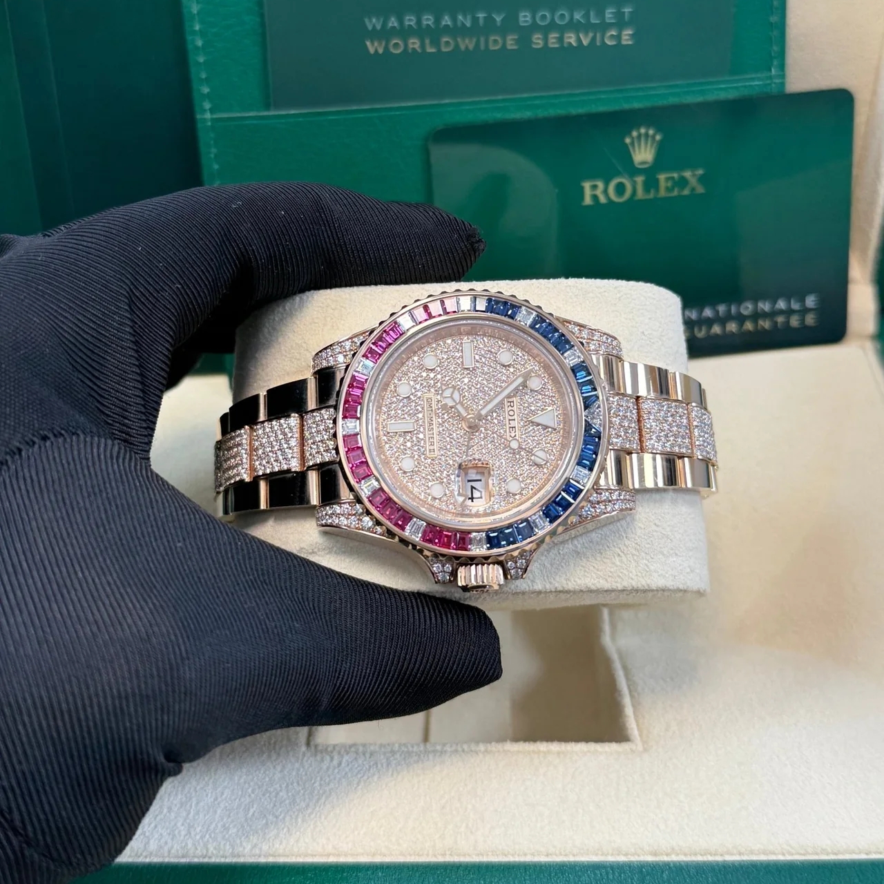 【Super Clone】ROLEX GMT-Master II 40mm 126755SARU