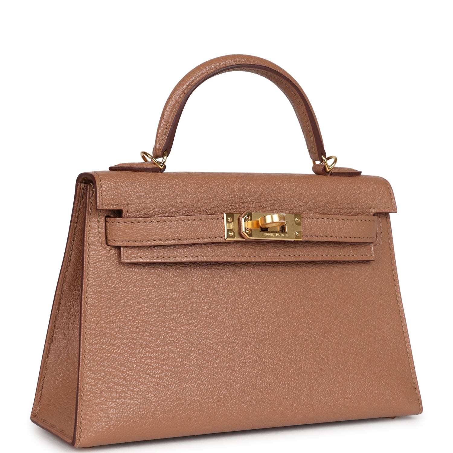 Hermès Kelly Sellier 20 Quebracho Chevre Gold Hardware