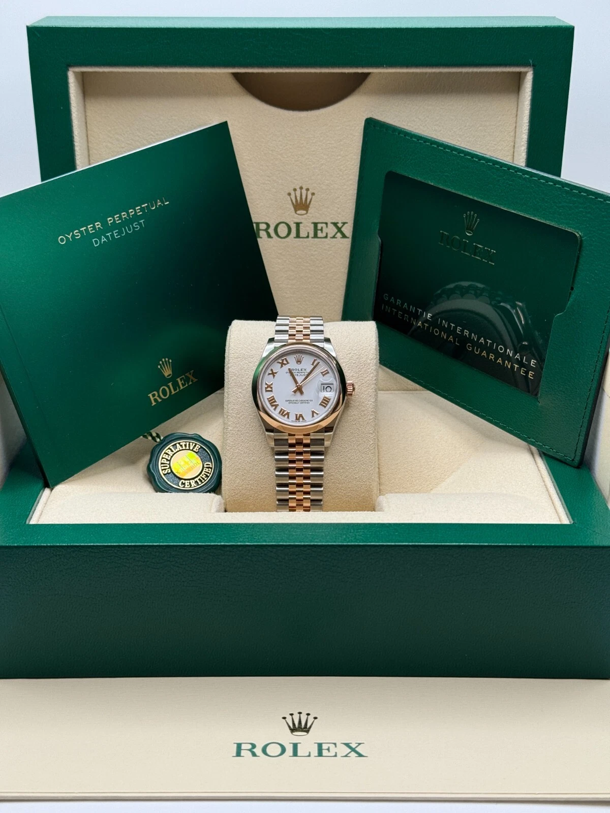 【Super Clone】ROLEX Datejust m278241-0001/0002 White 31mm Dial Oyster Bracelet Watch