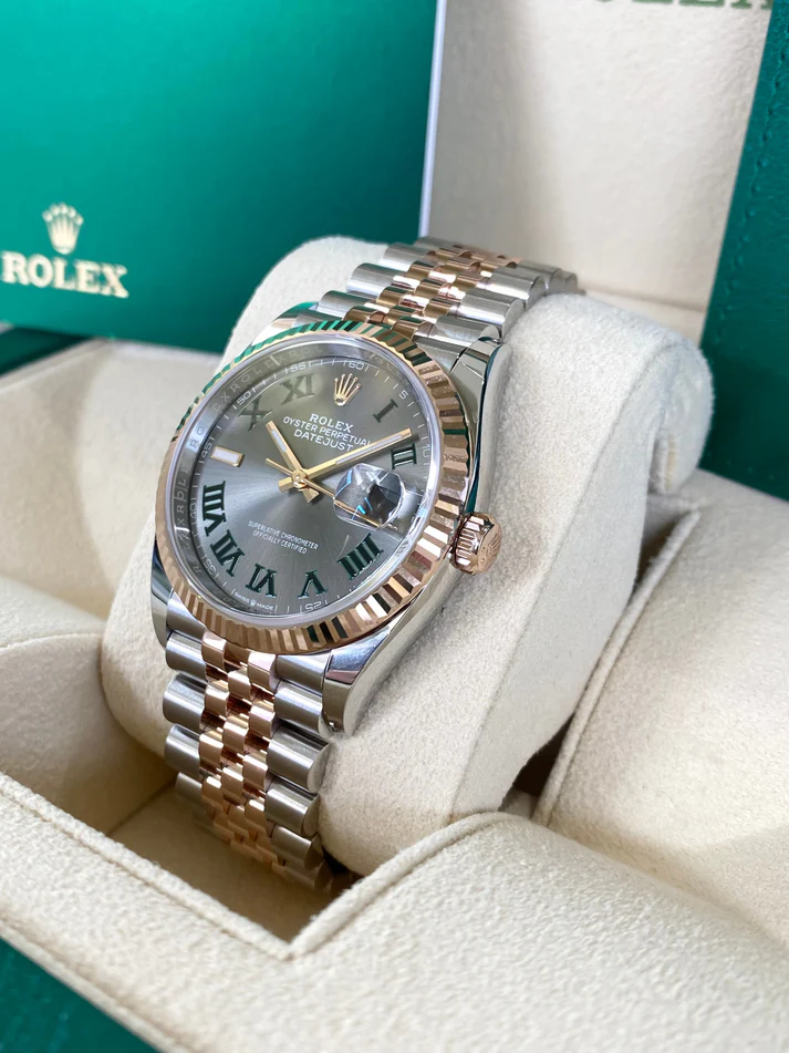 【Super Clone】ROLEX  Datejust 36mm 126231 Slate Dial Oyster Bracelet Watch