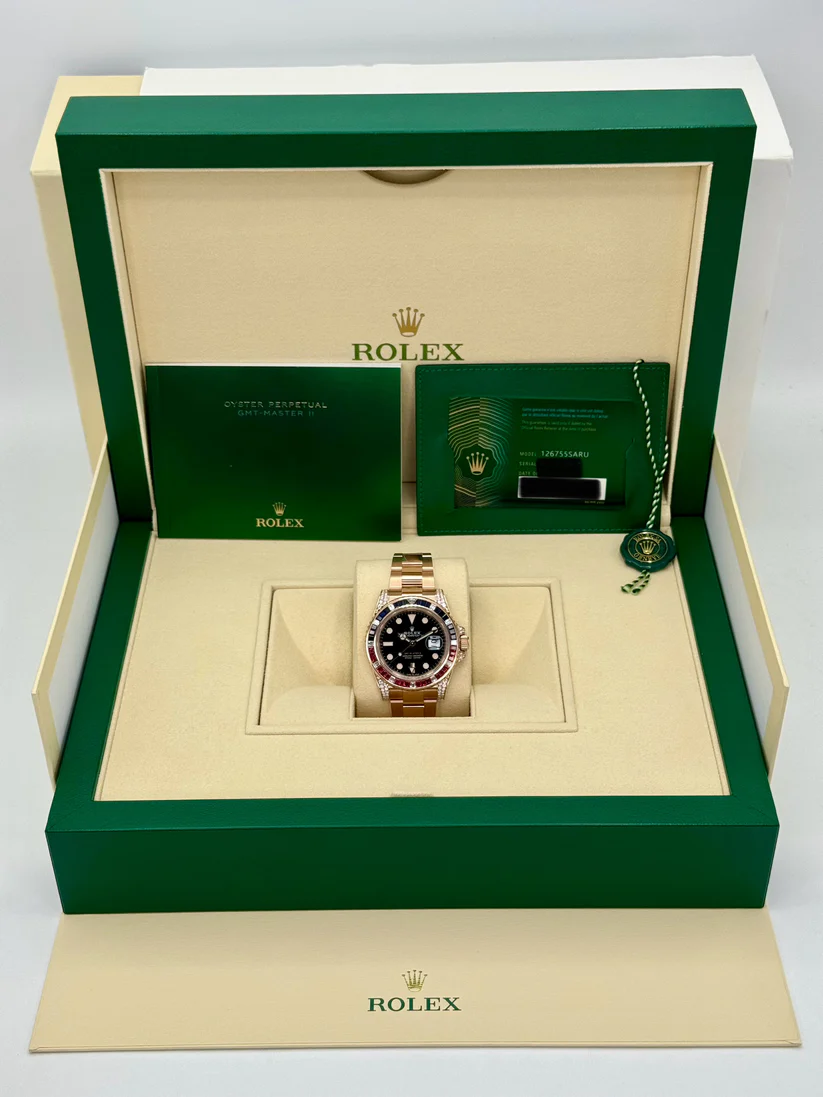 【Super Clone】ROLEX GMT-Master II 40mm 126755SARU