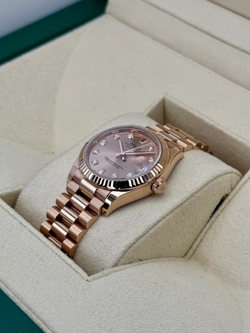 【Super Clone】ROLEX Datejust m278275-0031 Rosé Dial 31mm