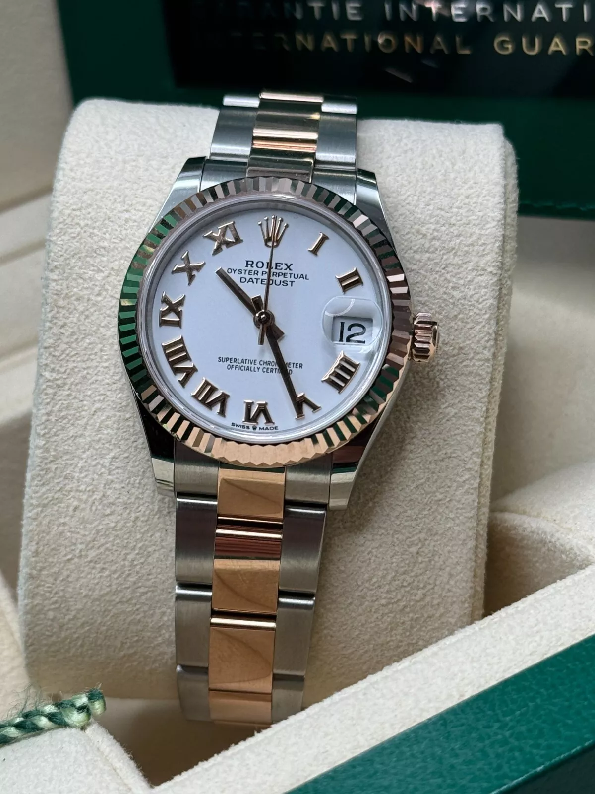 【Super Clone】ROLEX Datejust m278271-0001/0002 White 31mm Dial Oyster Bracelet Watch