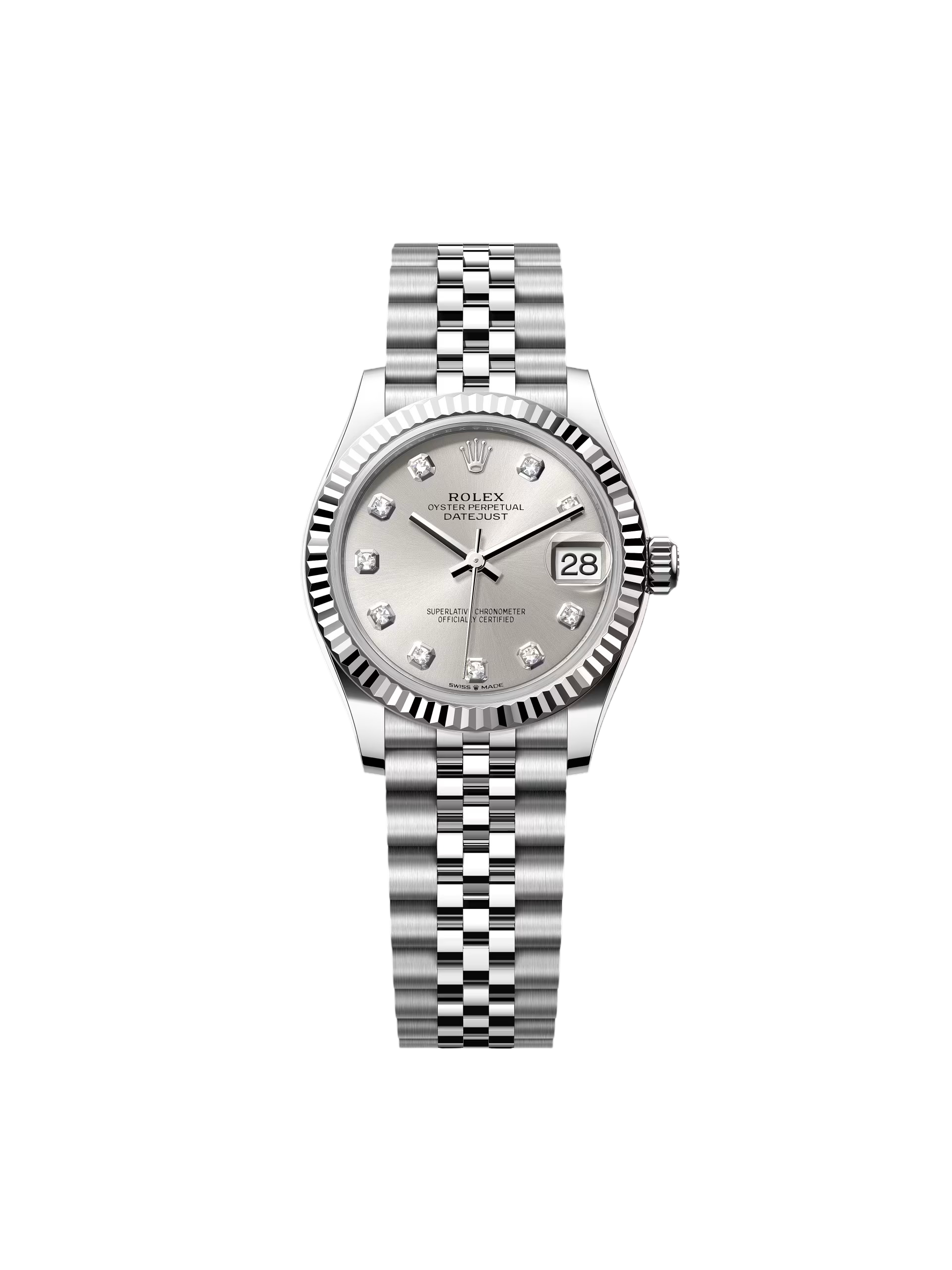 【Super Clone】ROLEX Datejust m278274-0029/0030 Silver 31mm Dial Oyster Watch