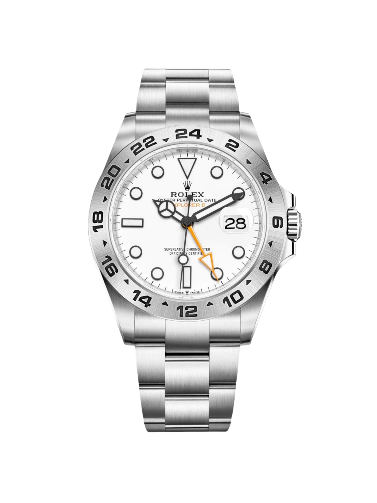 【Super Clone】ROLEX Explorer II 226570 42mm White Dial Men's Watch