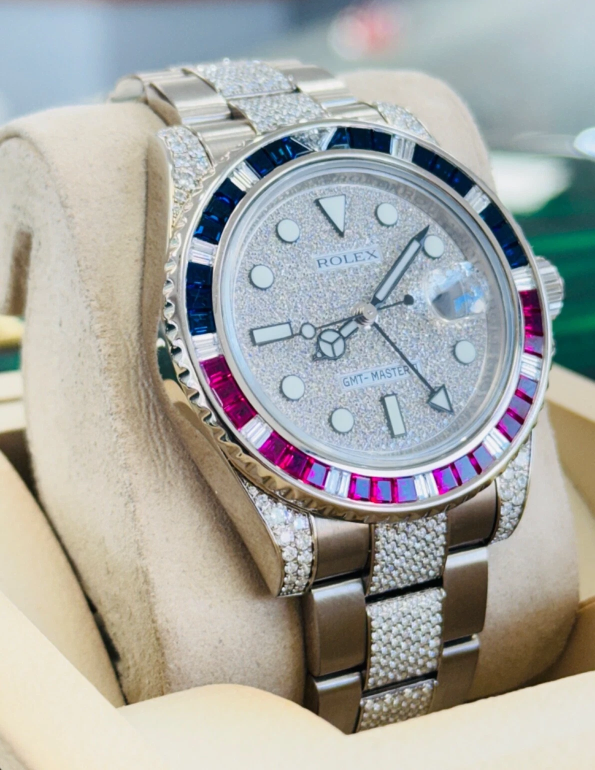 【Super Clone】ROLEX GMT Master II 116759SARU 40mm