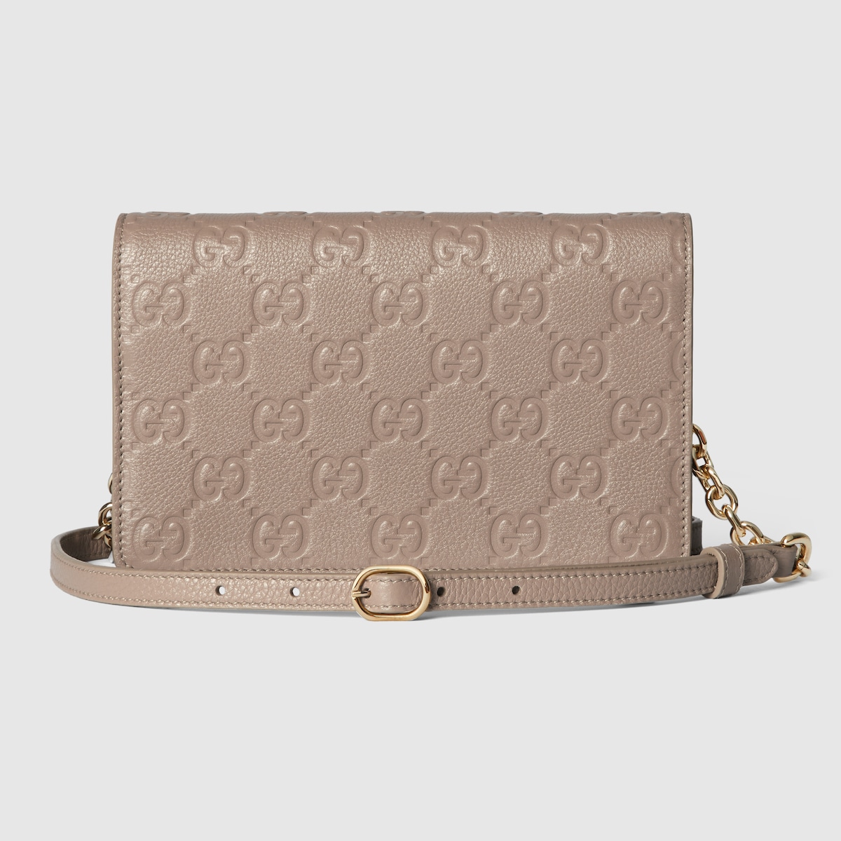 GG Emblem Super Mini Shoulder Bag