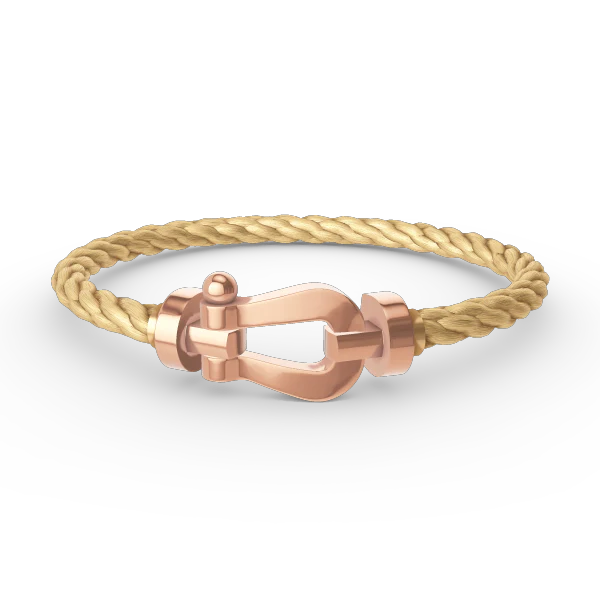 Regalia jewelryFORCE LARGE HORSESHOE NO DIAMOND BRACELET ROSE GOLD