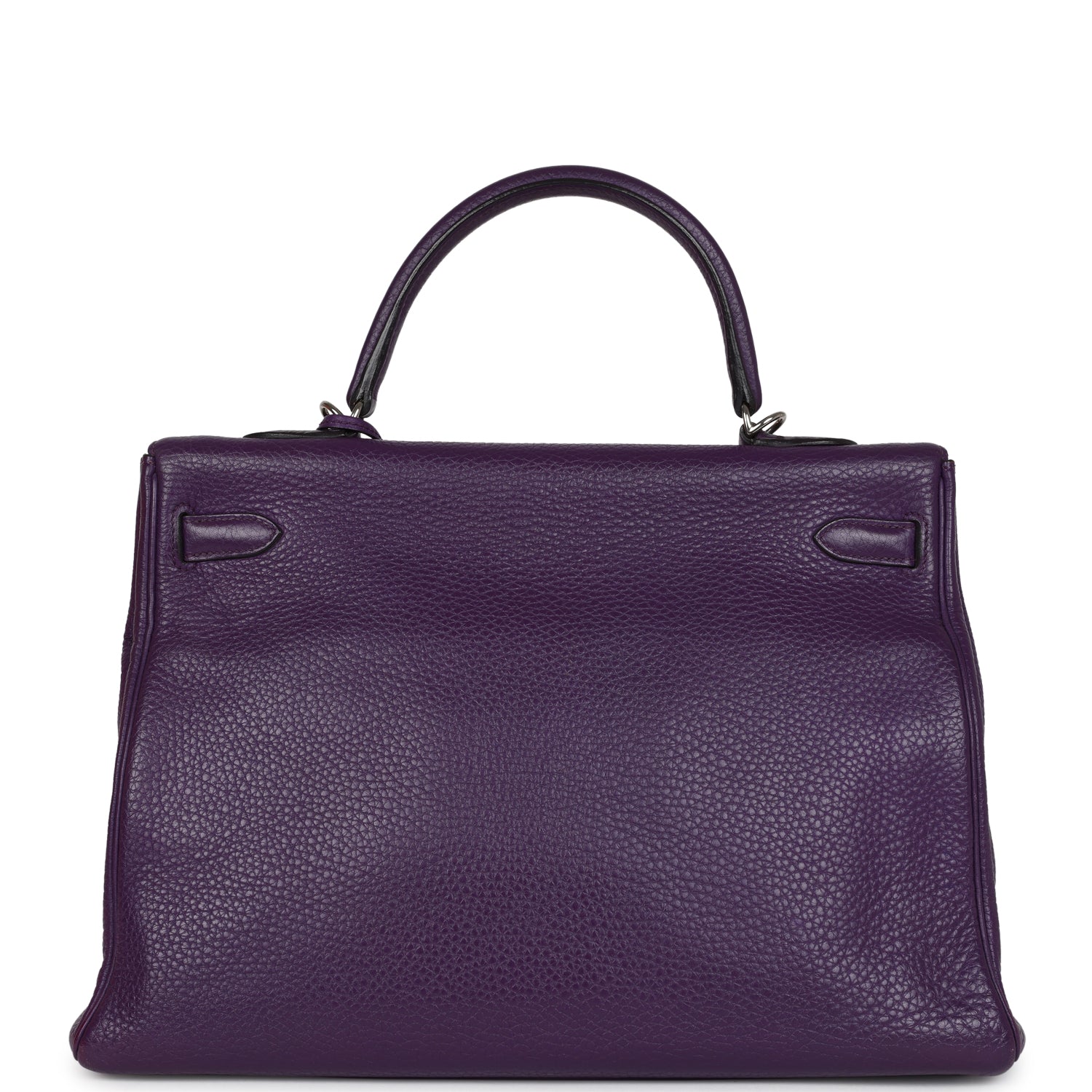 Hermes Kelly Retourne 35 Ultraviolet Clemence Palladium Hardware