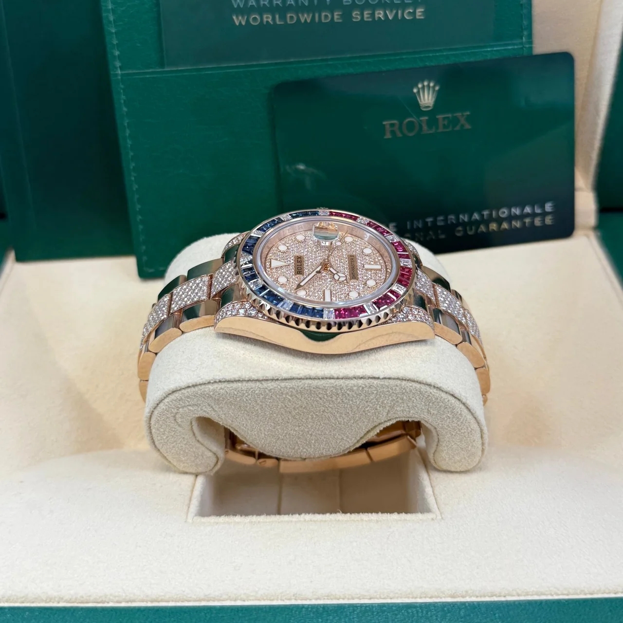 【Super Clone】ROLEX GMT-Master II 40mm 126755SARU