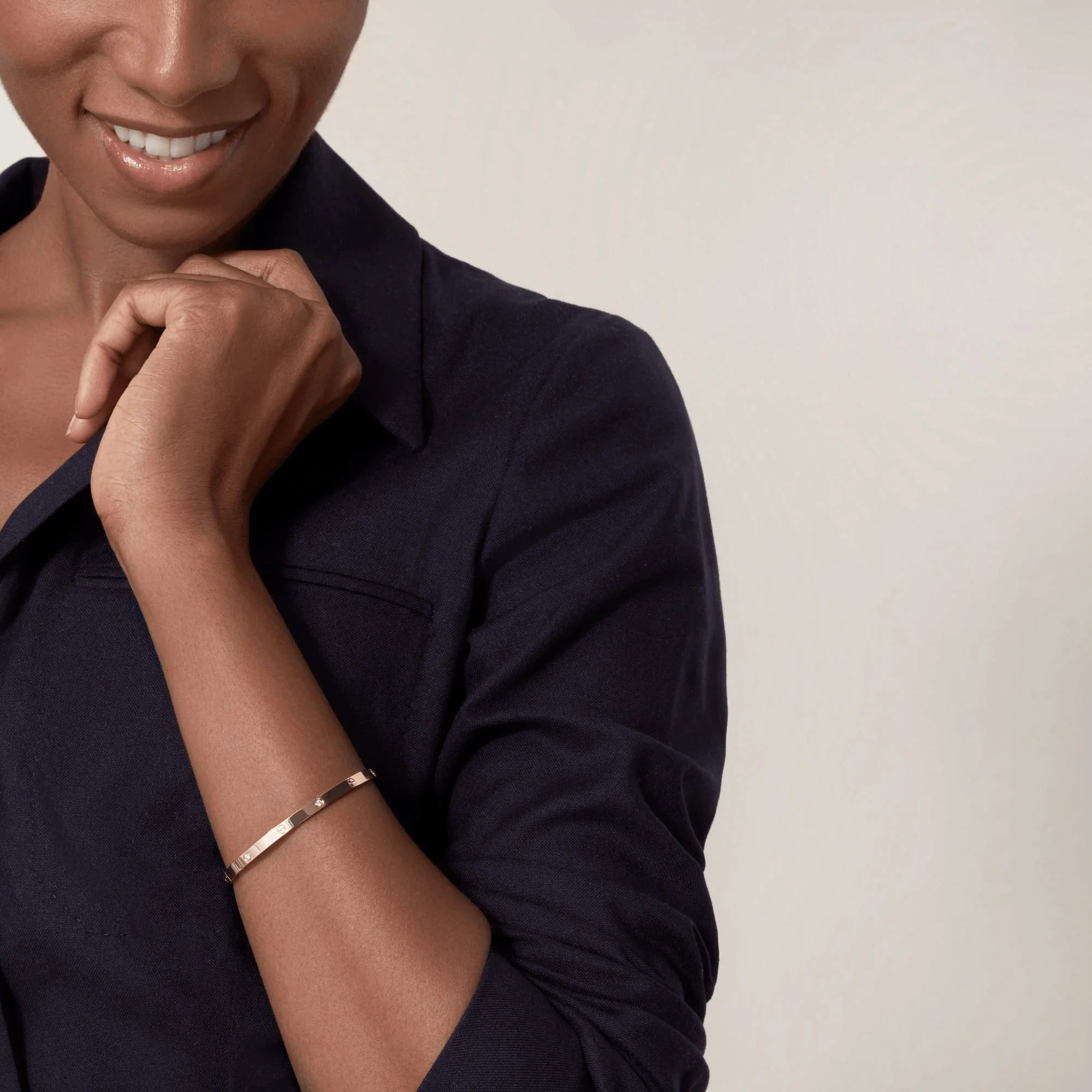 Regalia jewelryLOVE BRACELET 3.65MM 6 DIAMONDS