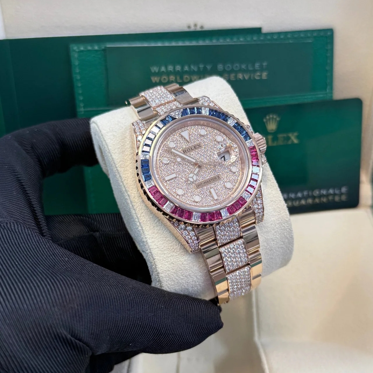 【Super Clone】ROLEX GMT-Master II 40mm 126755SARU