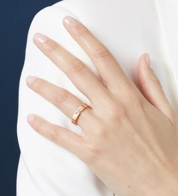 Regalia jewelryALLIANCE LIENS VIDENCE DIAMOND 4MM RING