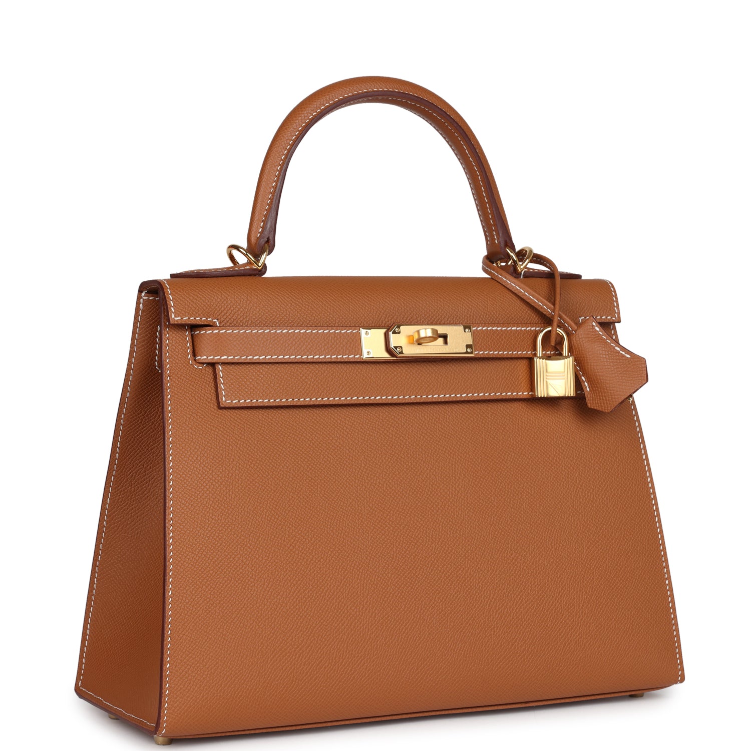 Hermès Kelly Sellier 28 Gold Epsom Gold Hardware