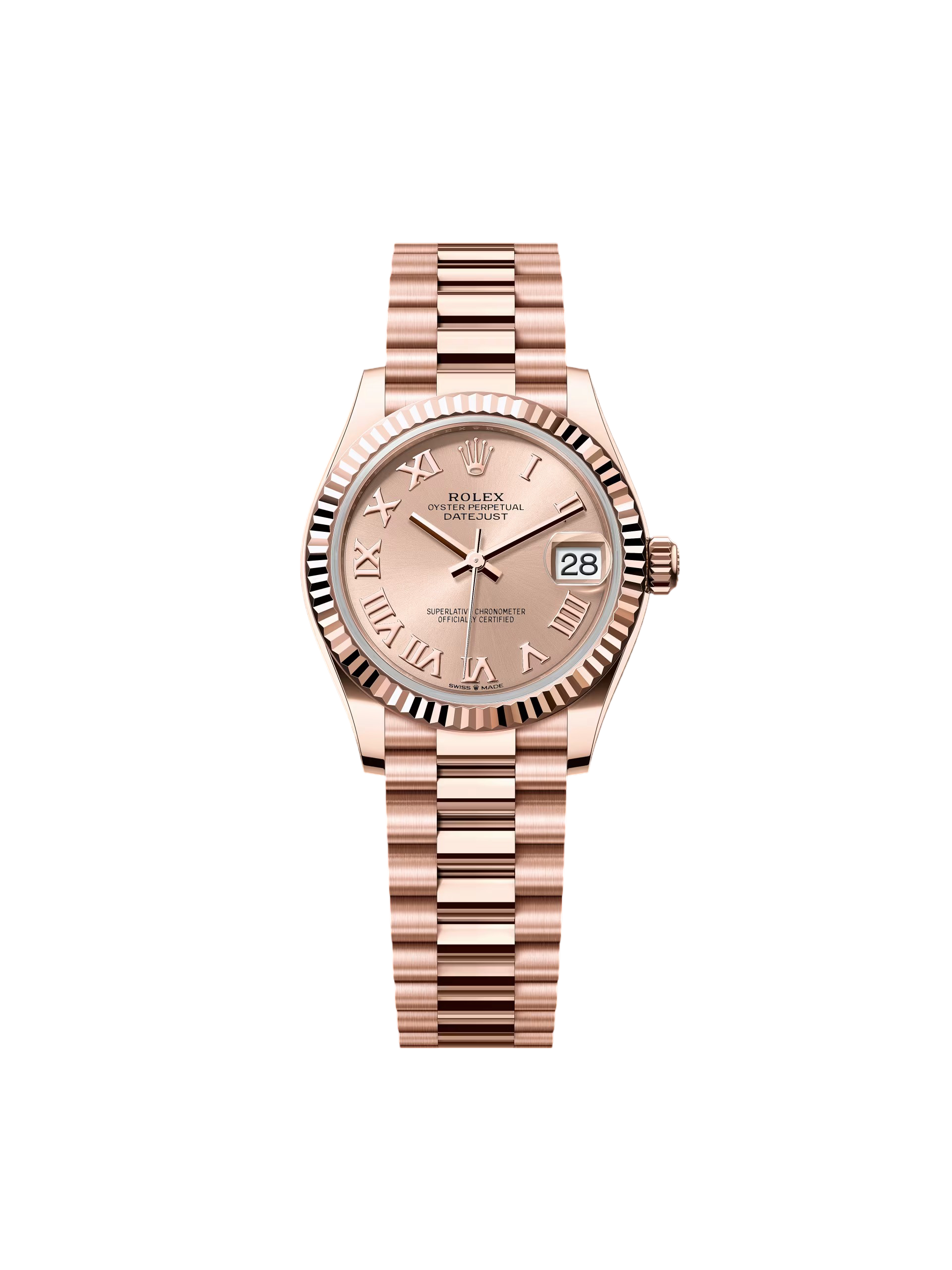 【Super Clone】ROLEX Datejust m278275-0035 Rose Dial 31mm