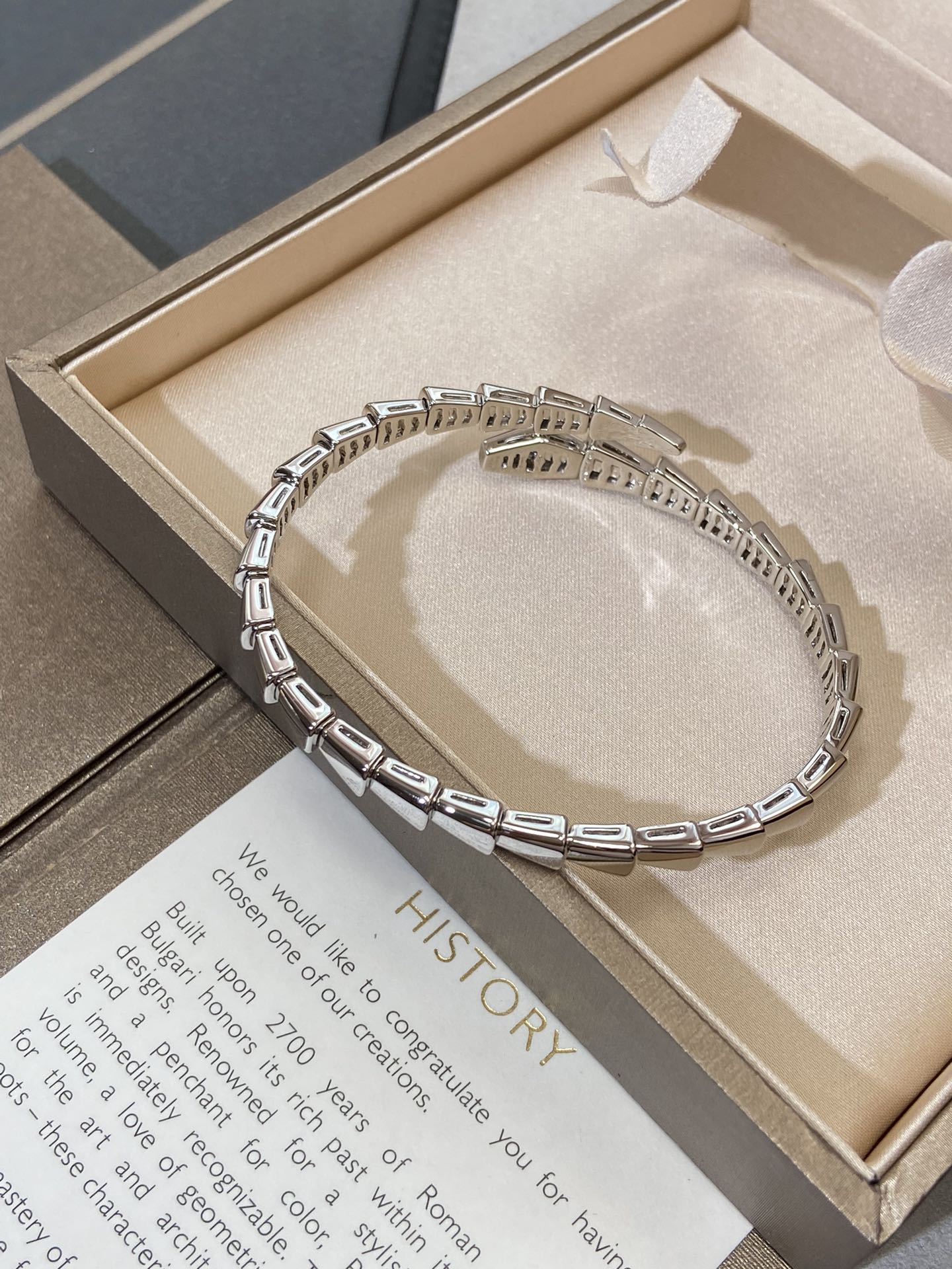 Regalia jewelrySERPENTI VIPER SILVER BRACELET