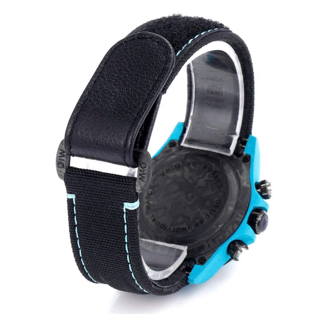 【Super Clone】ROLEX Cosmograph Daytona DIW Carbon Tifany “CELESTE INVERT” 40mm Replica 1:1 – Top Quality Version