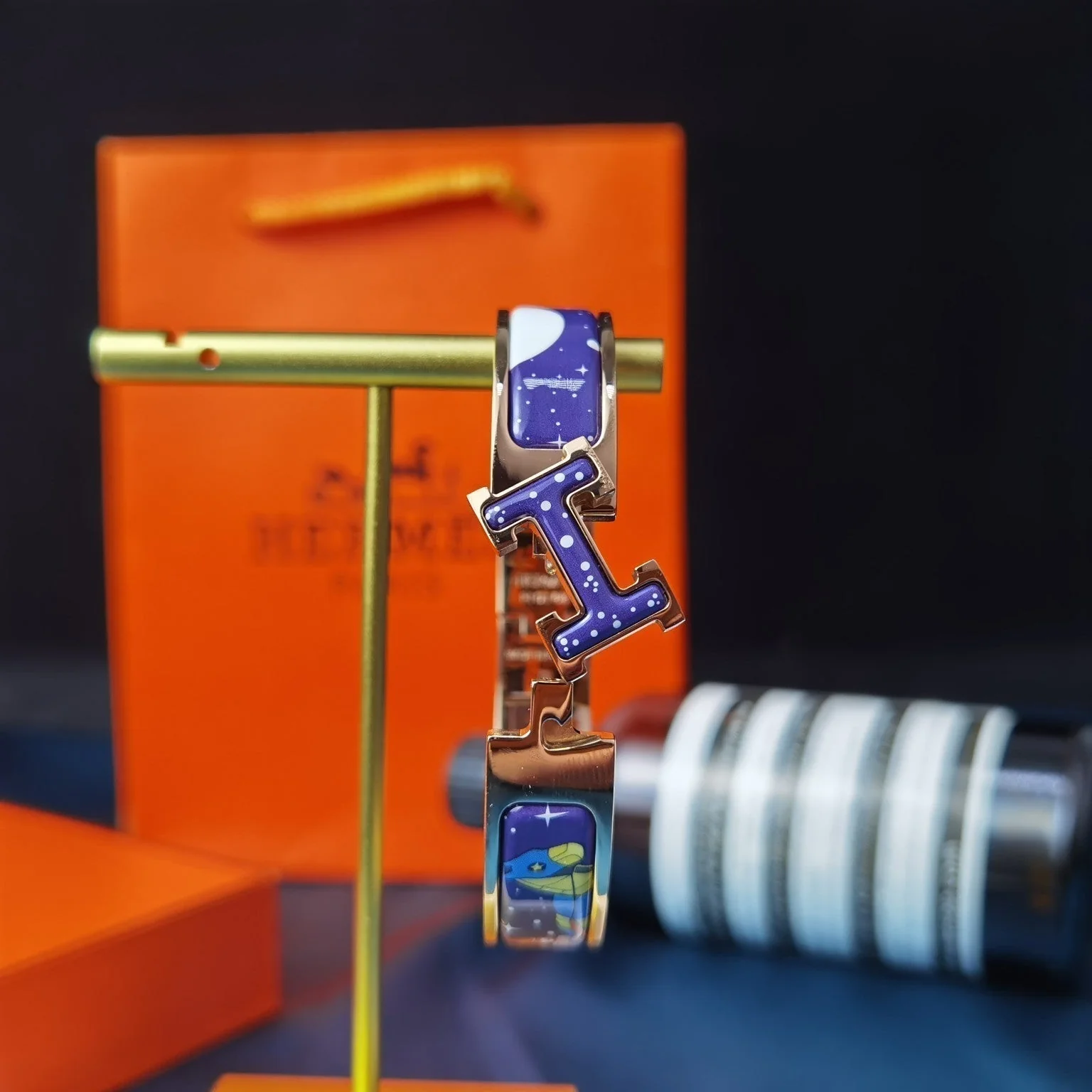 Regalia jewelryH STAR AND MOON BRACELET 12MM