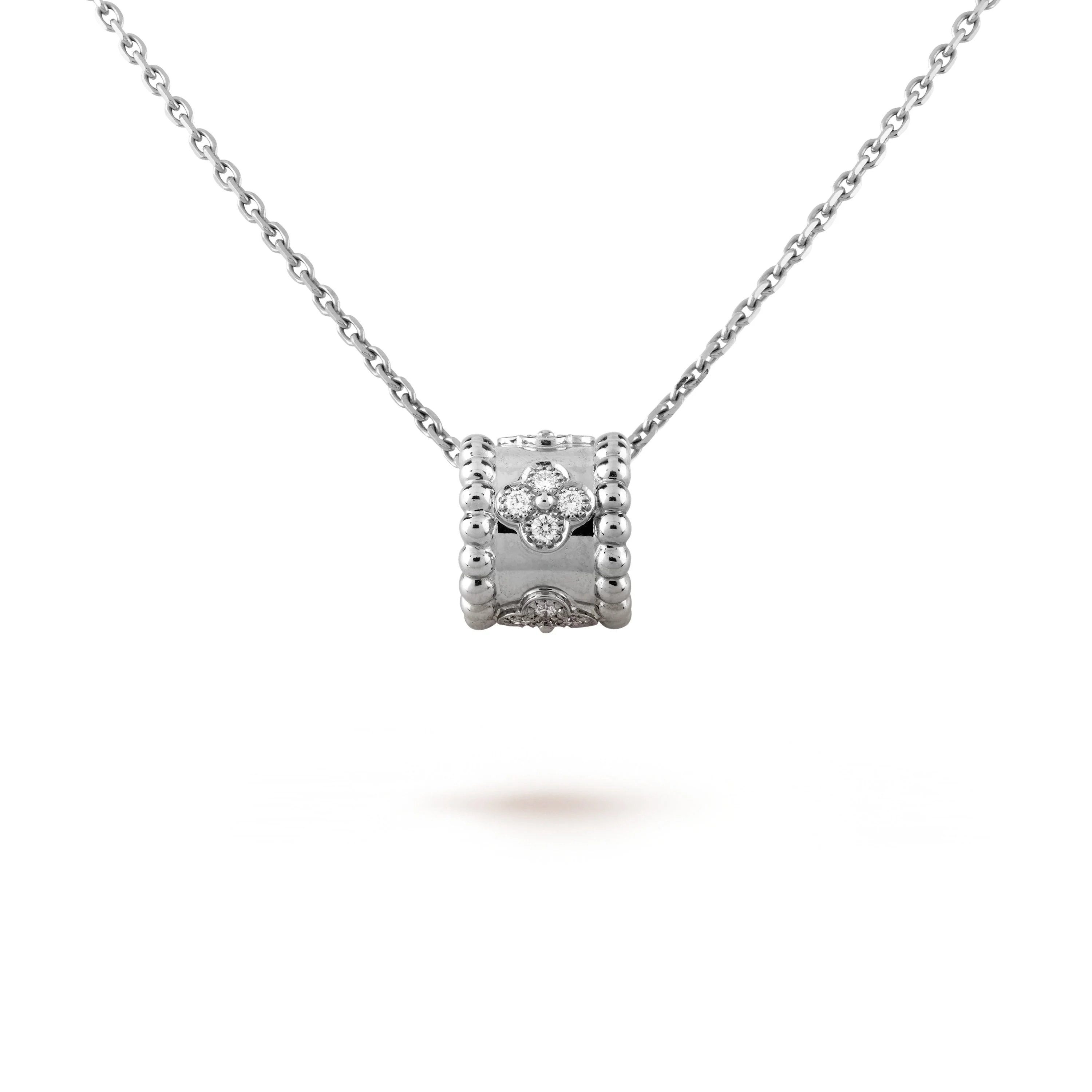 Regalia jewelryPERLEE PEDANT SIVLER DIAMOND NECKLACE