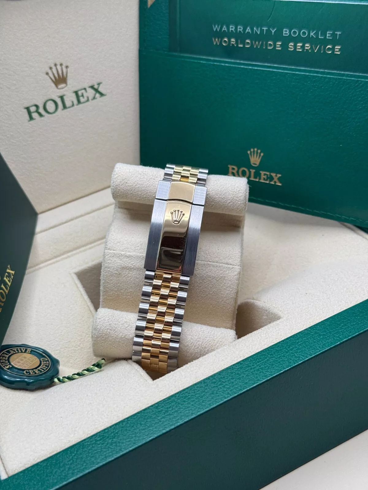 【Super Clone】ROLEX  Datejust 36mm 126233 White Index Dial Two-Tone Jubilee Bracelet Watch
