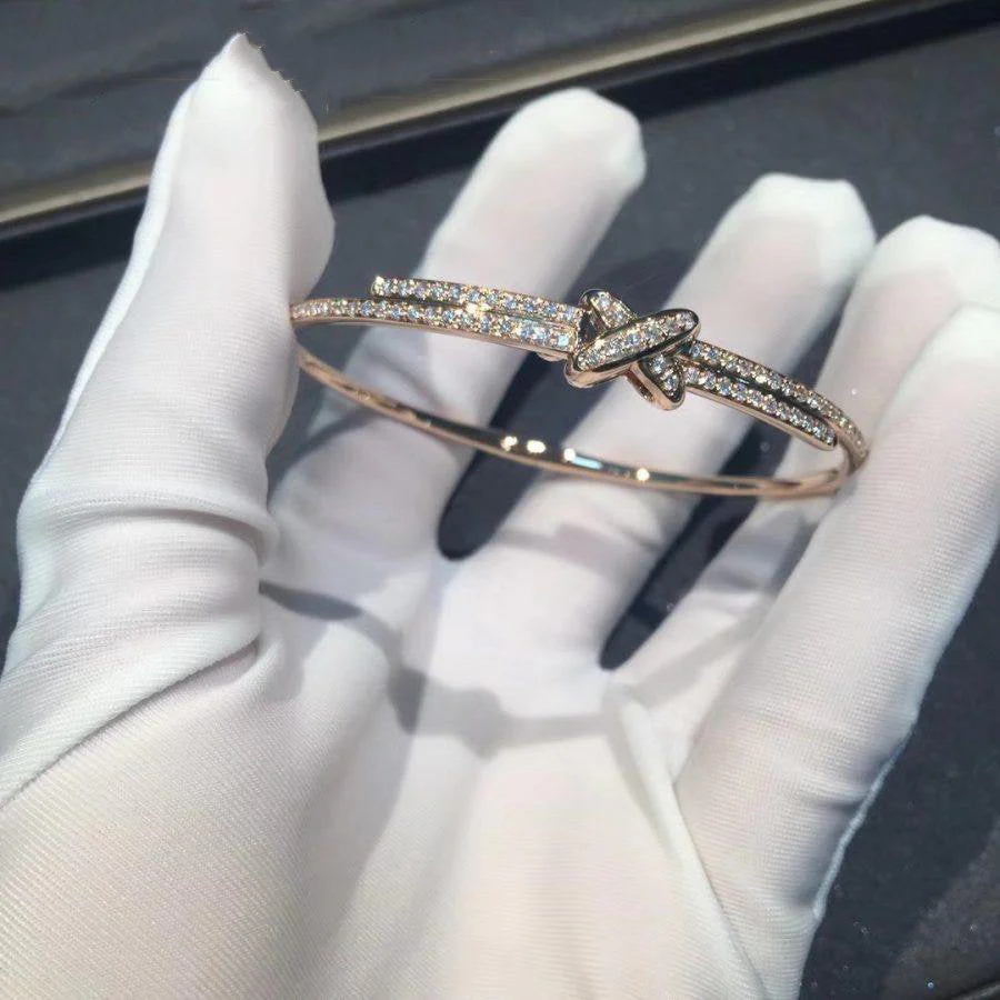 Regalia jewelryJEUX DE BRACELET DIAMONDS PINK GOLD