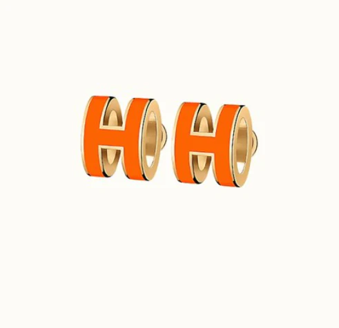 Regalia jewelryMINI POP H EARRINGS ORANGE