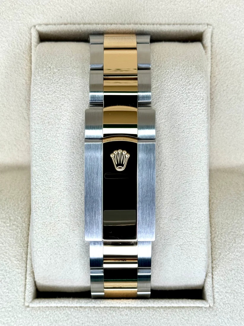 【Super Clone】ROLEX  Sky-Dweller 42mm 336933-0005/0006 Two-Tone Yellow Gold White Dial Oyster