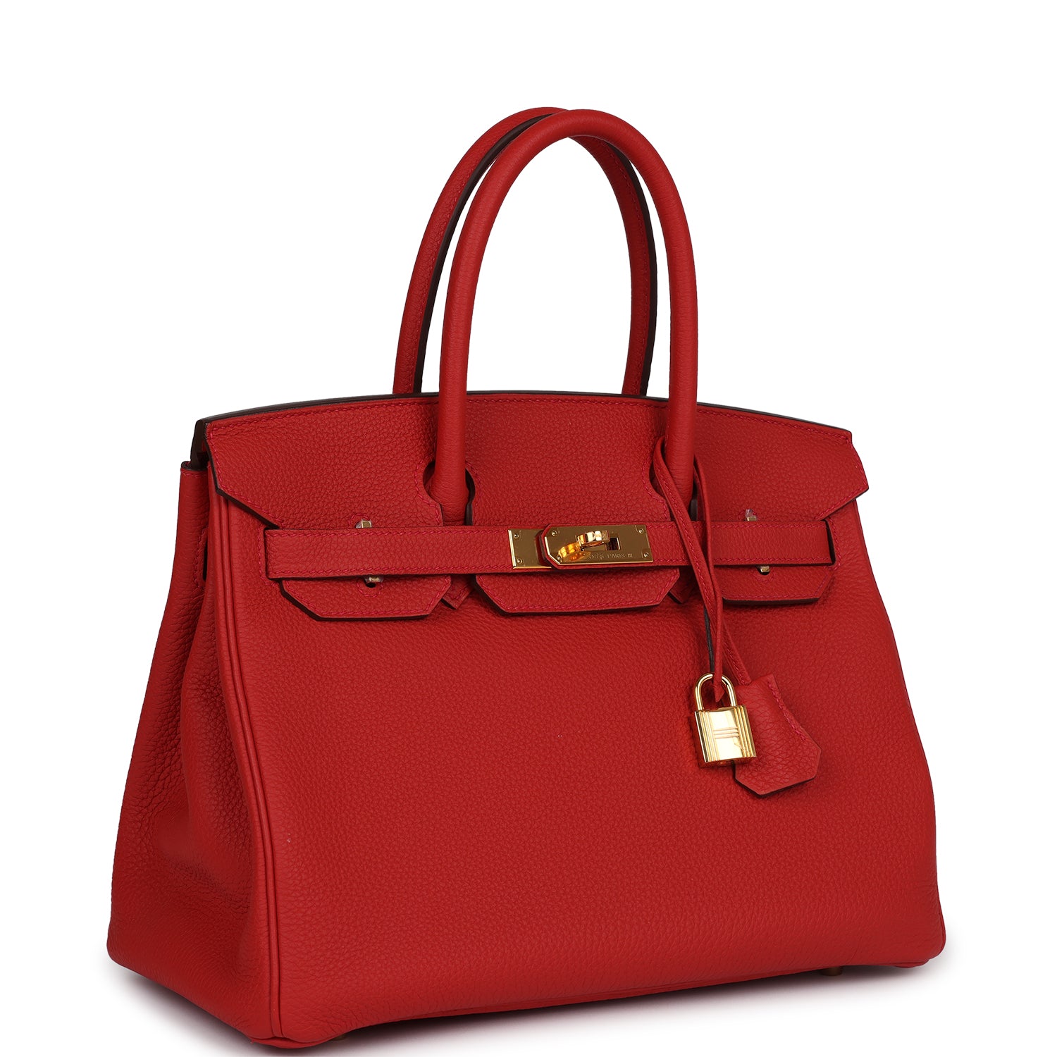 Hermès Birkin 30 Geranium Togo Gold Hardware