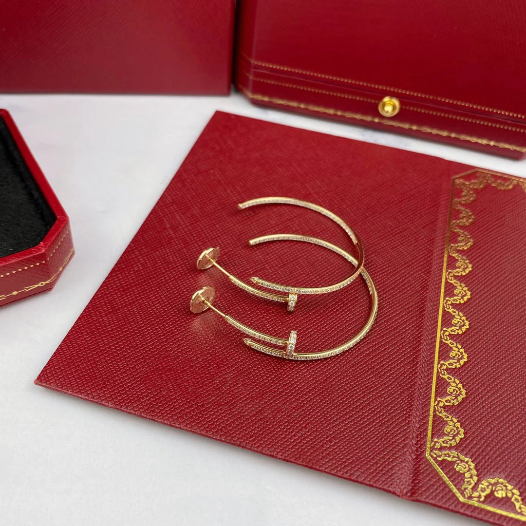 Regalia jewelryJUSTE EARRINGS FULL DIAMONDS 1.8MM